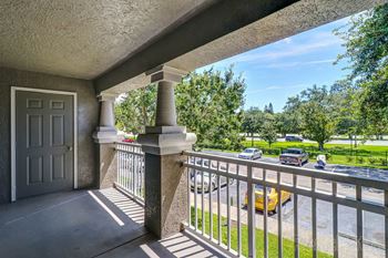 Private balcony